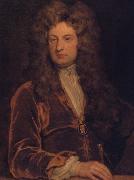 Sir Godfrey Kneller Portrait of John Vanbrugh oil on canvas